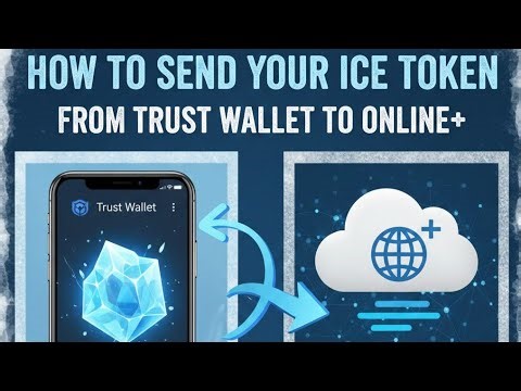 "EASY! Send ICE Token from Trust Wallet to Online+ ION (Step-by-Step Guide)"