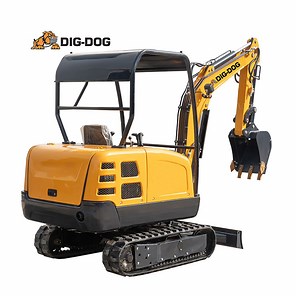 [Hot Item] Mini Excavator New 2.5t Small Excavator with Closed Cabin Manual Automatic Mini Digger Excavation
