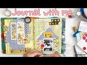 Journal with Me: Junk Journaling with Crayons and Highligters: Creative Memory Keeping
