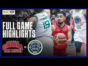 BRGY. GINEBRA vs TERRAFIRMA | FULL GAME HIGHLIGHTS | PBA SEASON 50 COMMISSIONER’S CUP