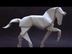 ORIGAMI HORSE TUTORIAL.
