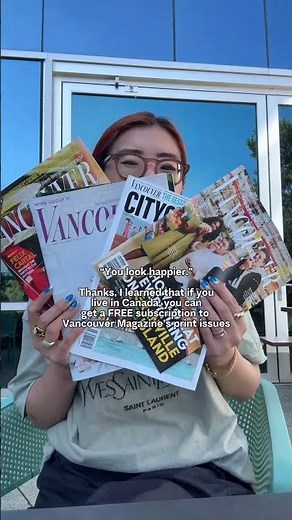 Free Vancouver Magazine Print Subscription