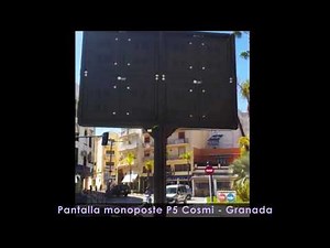 Présentation d'un écran LED Full Color P5 extérieur (panneau publicitaire)