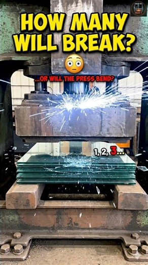 How Many Glass Layers Will Break… 😳