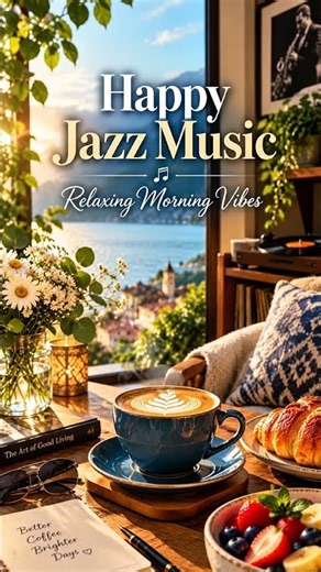 Happy Morning Jazz ☕ Bossa Nova Music for Coffee Time, Relaxation & Positive Vibes