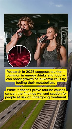 2025 Study: Taurine Might Fuel Leukemia Growth ⚠️