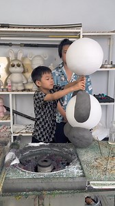 1.7M views · 10K reactions | Panda cotton candy making | Cotton Candy Guy | Facebook