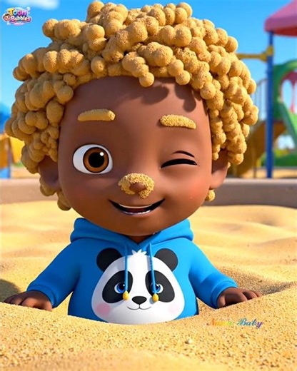 Nanu Baby Panda’s BIG Epic Fail! 😂 #shorts #animation #toonbubbles