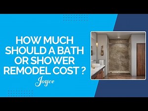 How Much Should a Bath or Shower Remodel Cost?