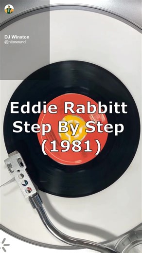Eddie Rabbitt - Step By Step (1981) #eddierabbitt #throwback #oldskool #nitesound #record #45rpm #vinyl #music #uk #usa #1981 #80s No.-- UK No.5 USA Billboard No.1 Billboard Country Chart