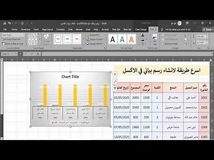 أسرع طريقة لإنشاء رسم بياني في الاكسل تعلم الرسم البياني في دقائق