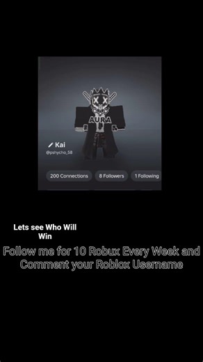 Comment your Roblox Username and get a Chance to Win 10 Robux every Week