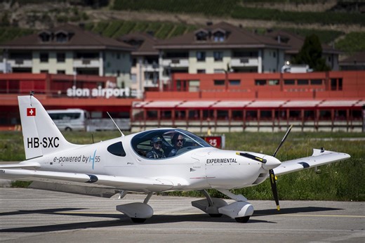 L'avenir de l'aviation électrique pourrait se dessiner en Suisse | RTS