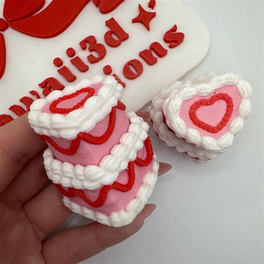 Sweetheart Cake Clicker | 3D Printed - Etsy Australia