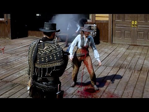 Red Dead Redemption 2 - Brutal Killing Moments (part - 3)