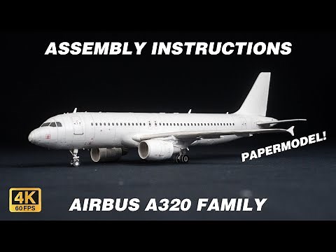 Airbus A320 Papermodel | Assembly Instructions