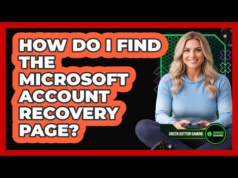 How Do I Find The Microsoft Account Recovery Page?