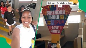"Need this": Ladies enjoy kids Spur bday party for adults, SA eager to join