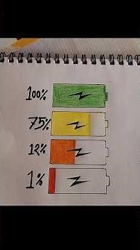 battery charging shorts #youtubeshorts #drawing #art #shorts