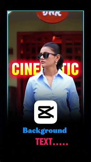 How To Text Behind The Object Tutorial In Capcut Video Editor | background text... #shorts