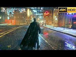Batman: Arkham Knight - (PS5 Pro) 4K HDR Gameplay - (Full Game)