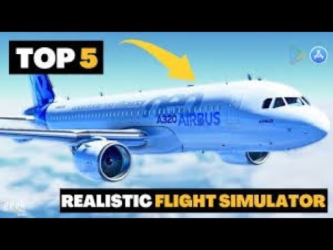 Top 5 most realistic flight simulator for both PC and Mobile Phone#flightsimulator