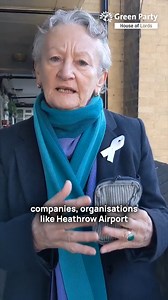 It's impossible to be sustainable if you fly and thinking that the aviation companies have any sort of idea how to make planet safer, is like expecting a crocodile to have a conscience. I look forward to putting these points to the government when we discuss the Sustainable Aviation Fuel Bill in the Lords. | Jenny Jones