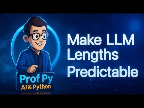 LLM Length Control: Why 'be concise' fails, predictable length