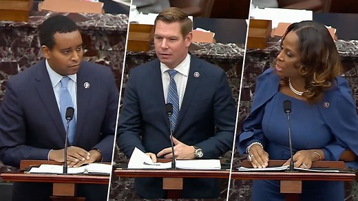 Trump impeachment trial highlights: Democrats begin arguments