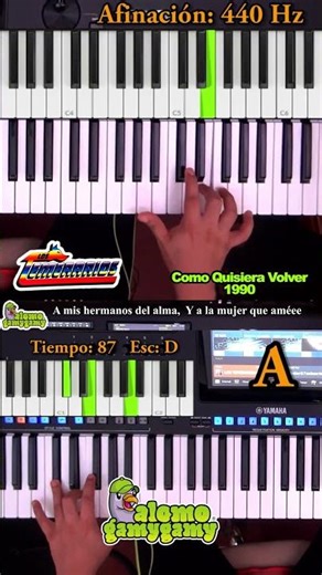 How I Wish I Could Go Back: Los Temerarios - Lyrics #cumbia #music #tutorial #yamaha #gruperos