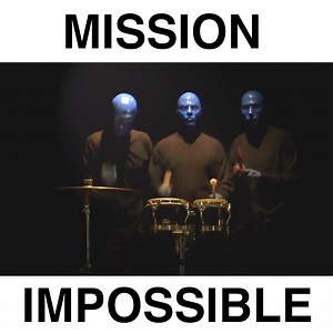387K views · 18K reactions | Mission accomplished  PVC Mission Impossible Theme Song Cover 論 | Blue Man Group | Facebook