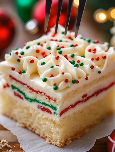 582K views · 1K reactions | Christmas Sugar Cookie Bars recipe  | Cakecrafted Recipes | Facebook