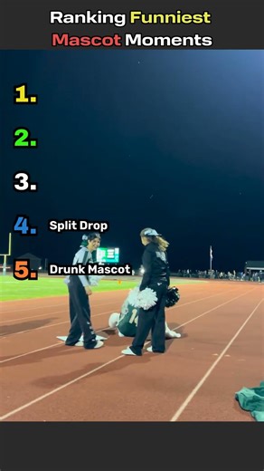Ranking Funniest Mascot Moments 🐻😂