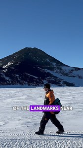 Observation Hill by McMurdo Station is one of our key landmarks on Ross Island. It comes with a rich history but now serves as a recreational route for residents of Scott Base and McMurdo to walk up, get some fresh air, and get some exercise in! Would you climb it? | Matty Jordan Antarctica