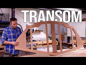 Installing The Transom Posts And Cheeks | Building Temptress Ep15