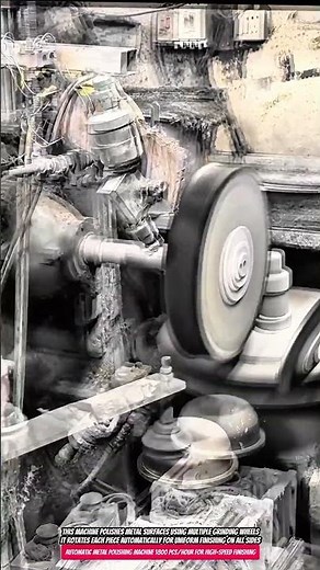 Automatic Metal Polishing Machine 1800 pcs/hour for High-Speed Finishing