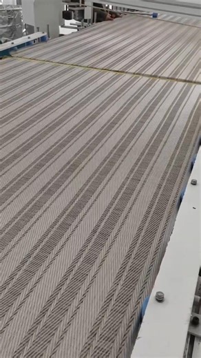 Woven vinyl flooring in production. ✨ Can’t wait to see how this batch turns out. #lifestyle #fyp #CreativeSpaces #flooring #yachtdeck #marine #waterproof #marineflooring #carpet | WVFlooring