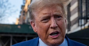 Trump Media stock down since March peak