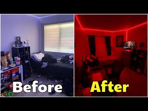 Transforming My DIRTY room into my DREAM ROOM