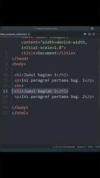 Creating Lines in HTML using the HR #coding tag
