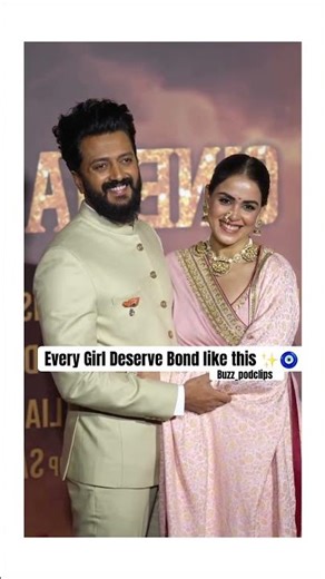 Ritesh Deshmukh and Genelia D'Souza upcoming the movie Raja Shivaji#Genelia emotional #trending