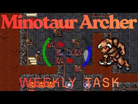 Tibia Minotaur Archer Darashia Weekly Task Bestiary #tibia #weeklytask #tibia2026 #tibiagame