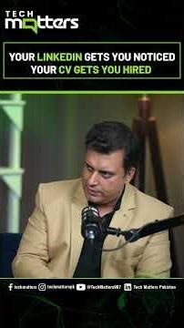 LinkedIn vs CV: What Actually Gets You Hired | Rozee GPT Explained | Tech Matters