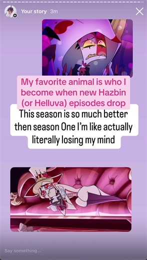 My insta is Angeldvstv if anyone want to be moots on there #Hazbinhotel #Hazbinseason2 #Autisticgirl #Radiostatic #Vivziepop