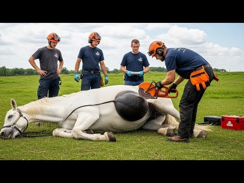 Huge Boil Nearly Kills a Horse — Watch the Emotional Rescue That Saved Its Life”