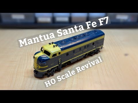 Can I Fix This Mantua Santa Fe F7? | HO Scale Revival
