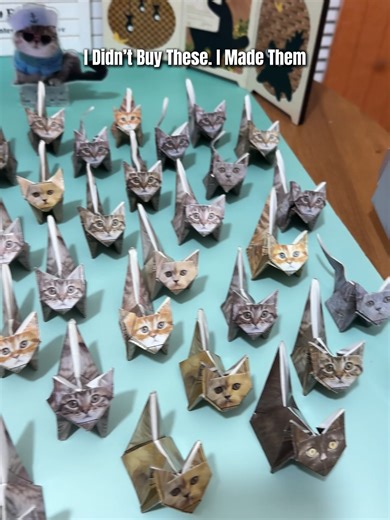 DIY Origami Cats for Cat Lovers