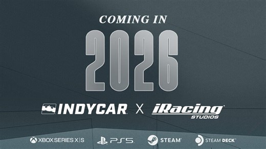 iRacing Studios Developing INDYCAR Racing Game, Releasing in 2026 on Consoles and PC