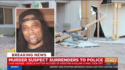Suspect wanted in deadly Casa Grande shooting turns himself in to police