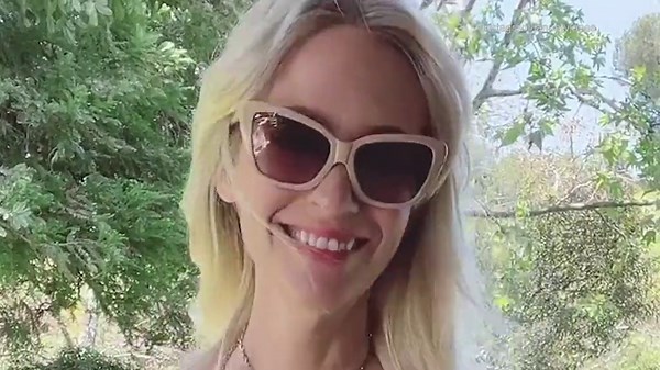 January Jones dances in tiny bikini and flaunts her fit figure